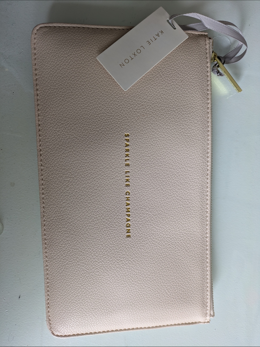 Soft Pink Clutch  - 'Sparkle Like Champagne'